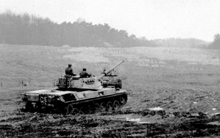 Belgische Panzer in der südlichen Wahner Heide